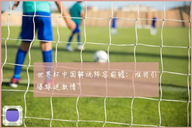 世界杯中国解说阵容前瞻：谁将引爆球迷激情？
